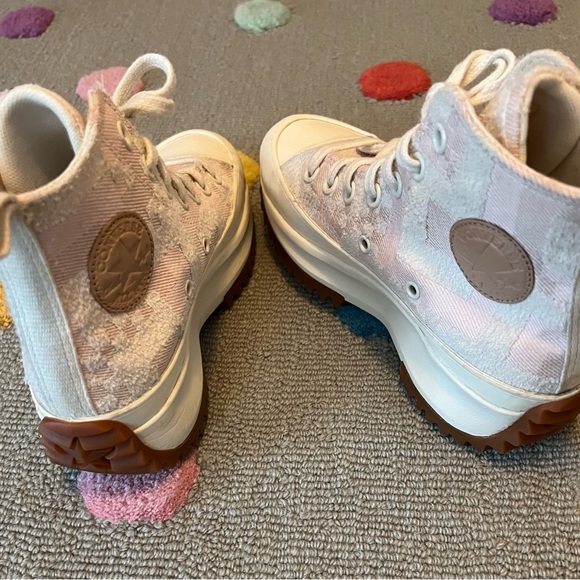 CONVERSE Run Star Hike Crafted Jacquard Platform Unisex VGUC - Picture 2 of 4